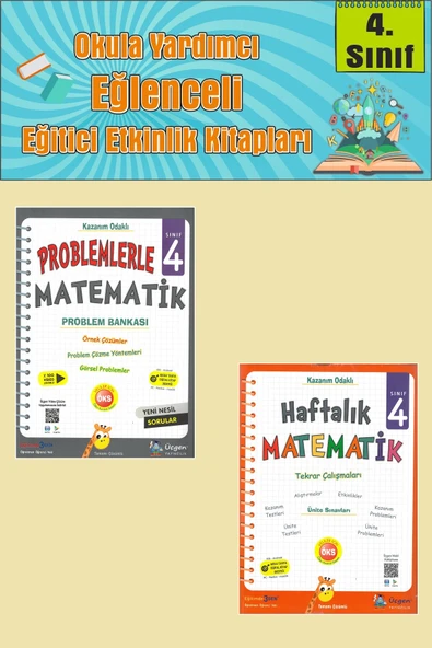 Üçgen 4.Sınıf Problemlerle Matematik + Haftalık Matematik ürün görseli 1