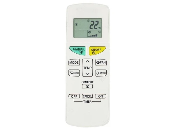 Daikin ftxf50a5v1b İle Uyumlu Klima Kumandası ürün görseli 1
