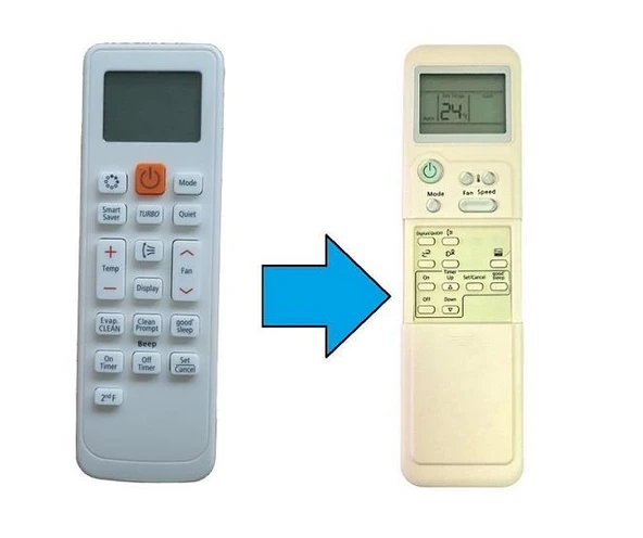 Samsung Klima Kumandası-Resimde Sağdaki Gönderilir ürün görseli 1