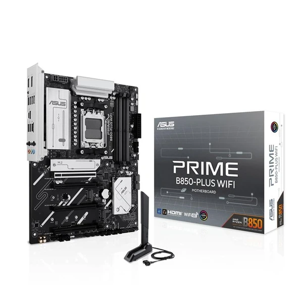 ASUS PRIME B850-PLUS WIFI6E DDR5 HDMI-DP TYPE-C PCIE 5.0 AM5 ATX ürün görseli 1
