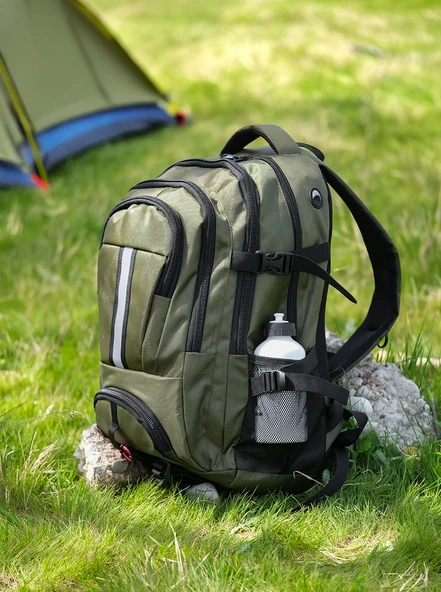 Bagacar Dağcı Trekking  Seyahat ve Kamp Sırt Çantası Yeşil ürün görseli 1