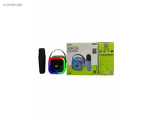 Bls-55 Karaoke Mikrofonlu Bluetooth Hoparlör - Resim 2