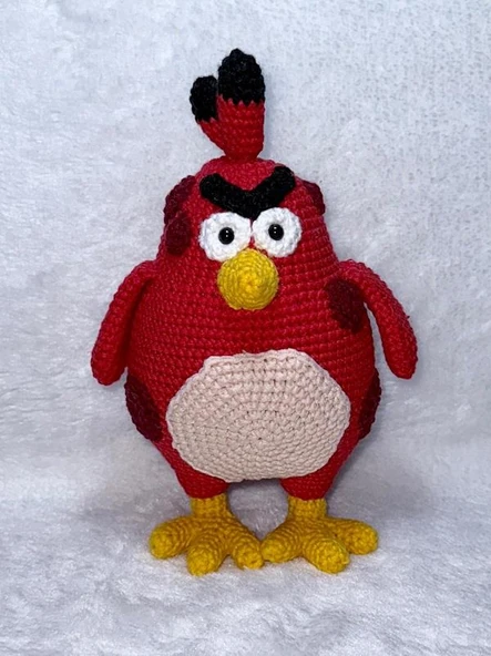 Terence Angry Birds Amigurumi Organik Oyuncak ürün görseli 1