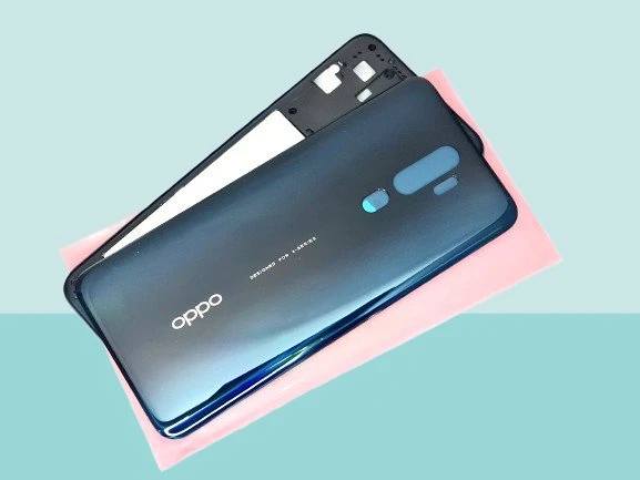 Oppo A5 2020 Uyumlu FULL KASA Arka Kapak Batarya Kapağı - YEŞİL ürün görseli 1