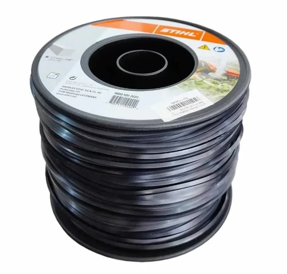 Sthil Motorlu Tırpan Misinası 3.30 mm 137 m Siyah 4 Köşe ürün görseli 1