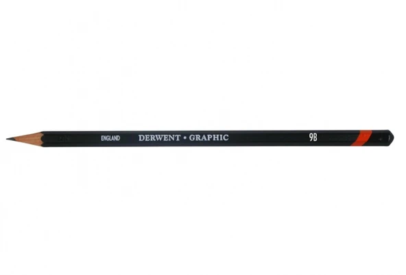 Derwent Graphic Pencil Dereceli Kalem 9B ürün görseli 1