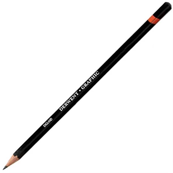 Derwent Graphic Pencil Dereceli Kalem 6B - Resim 3