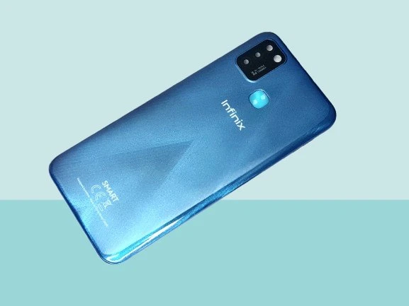 Infinix Smart 5 Uyumlu FULL KASA Arka Kapak Batarya Kapağı - MAVİ ürün görseli 1