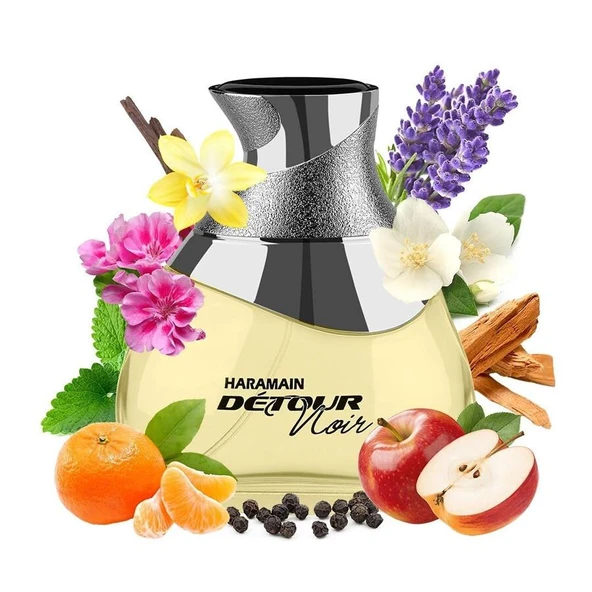 Al Haramain Detour Noir Parfüm 100ML - Resim 2