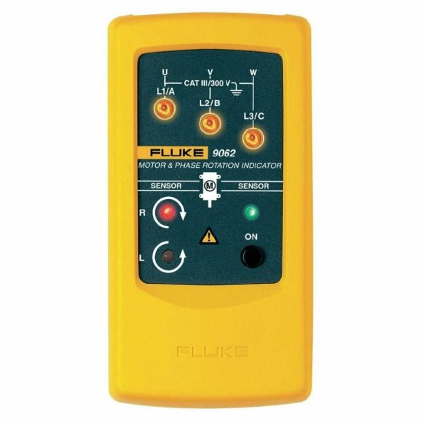 FLUKE 9062 MOTOR DÖNÜŞ VE FAZ SIRASI GÖSTERGESİ ürün görseli 1