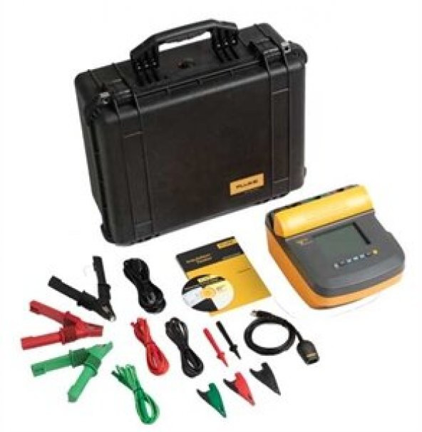 FLUKE 1550C FC KİT İZOLASYON DİRENCİ TEST CİHAZI KİTİ ürün görseli 1