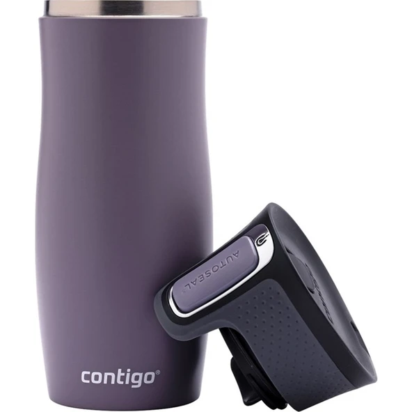 Contigo Westloop Autoseal Termos Bardak 470ML Mor - Resim 3
