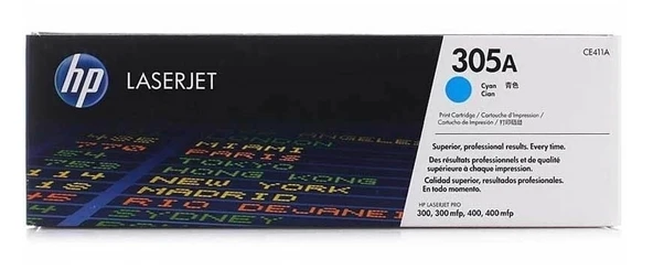 Tonersepeti Hp 305A-CE411A  Mavi Toner ürün görseli 1