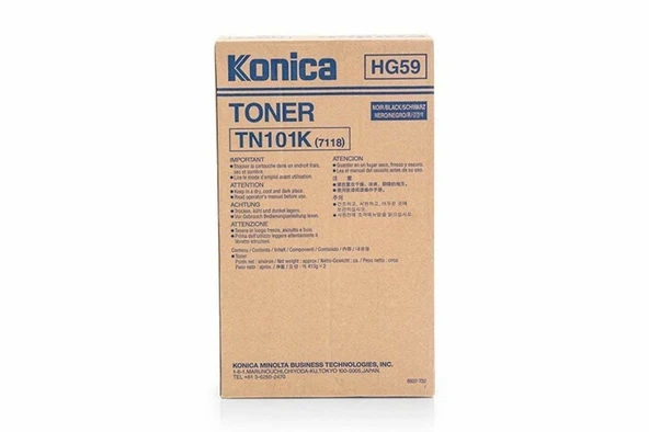 Tonersepeti Konica Minolta TN101K  Toner ürün görseli 1