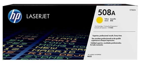Tonersepeti Hp 508A-CF362A  Sarı Toner ürün görseli 1