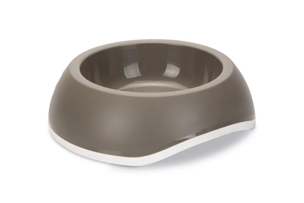 Beeztees Köpek Mama Su Kabı, Plastik, Premium, Gri, 18cm, 1,2L ürün görseli 1