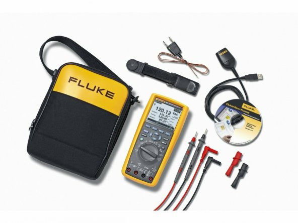 FLUKE 289/FVF TRUE-RMS VERİ SAKLAMA MULTİMETRESİ VE YAZILIM KOMBO ürün görseli 1