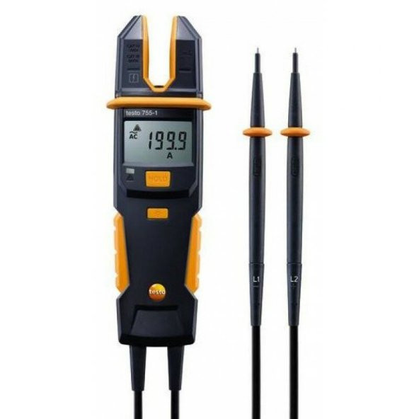 TESTO 755-1 200A AC AKIM, VOLTAJ VE SÜREKLİLİK TEST CİHAZI ürün görseli 1