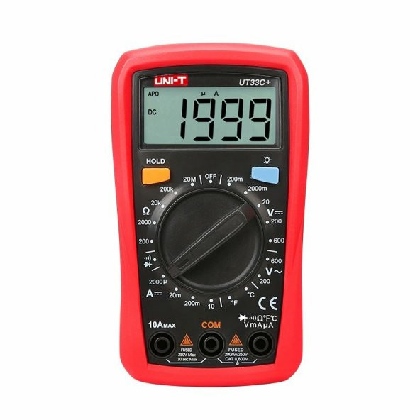 Unı-T UT33C+ Dijital Multimetre ürün görseli 1