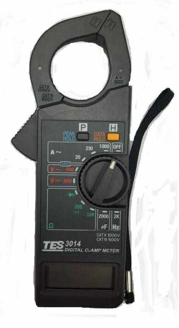 TES 3014 1000A AC DİJİTAL PENSAMPERMETRE ürün görseli 1
