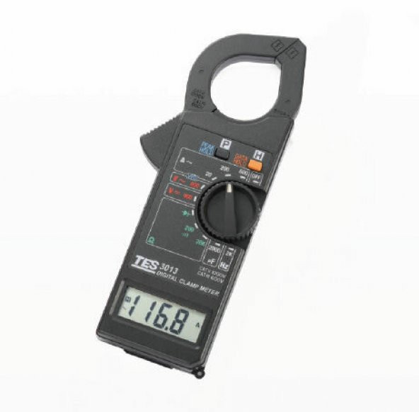TES 3013 600A AC DİJİTAL PENSAMPERMETRE ürün görseli 1