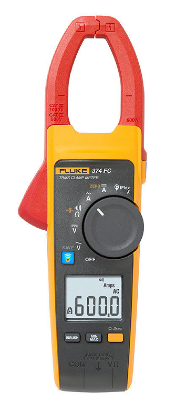 FLUKE 374FC 600A TRUE RMS PENSAMPERMETRE ürün görseli 1