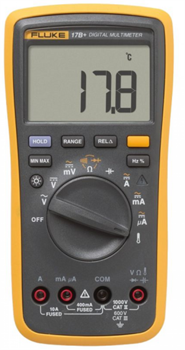 FLUKE 17B+ DİJİTAL MULTİMETRE ürün görseli 1