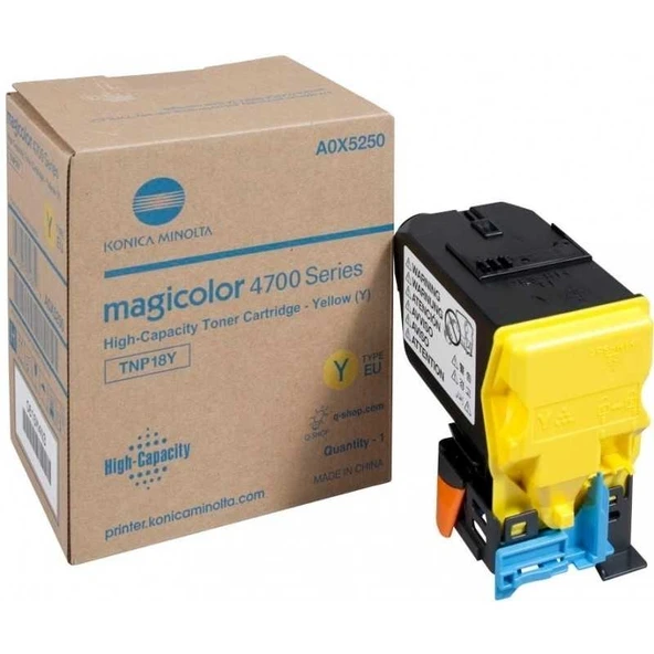 Tonersepeti Konica Minolta TNP-18 Sarı  Fotokopi Toner Y.K. ürün görseli 1