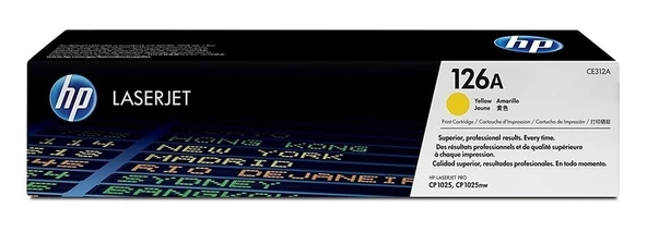 Tonersepeti Hp 126A-CE312A  Sarı Toner ürün görseli 1