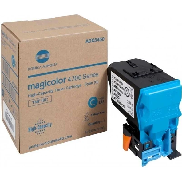 Tonersepeti Konica Minolta TNP-18 Mavi  Fotokopi Toner Y.K. ürün görseli 1