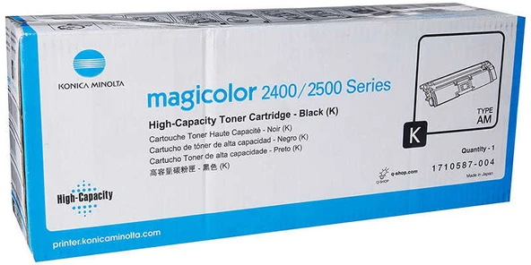 Tonersepeti Konica Minolta MagiColor 2400 Siyah  Toner ürün görseli 1