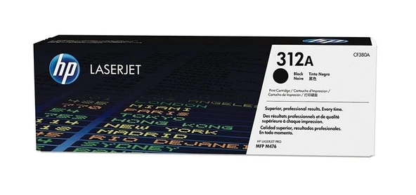 Tonersepeti Hp 312A-CF380A Siyah  Toner ürün görseli 1
