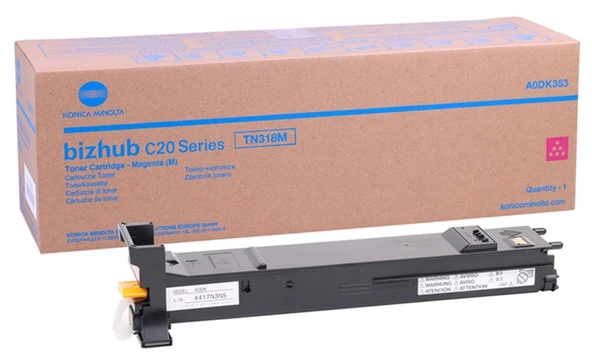 Tonersepeti Konica Minolta TN-318 Kırmızı  Fotokopi Toner ürün görseli 1
