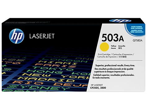 Tonersepeti Hp 503A-Q7582A Sarı  Toner ürün görseli 1
