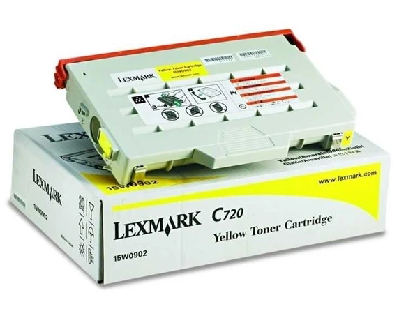 Tonersepeti Lexmark C720-15W0902 Sarı  Toner ürün görseli 1