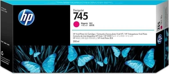 Tonersepeti Hp 745-F9K01A Kırmızı  Kartuş ürün görseli 1