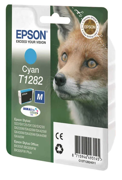 Tonersepeti Epson T1282-C13T12824020  Mavi Kartuş ürün görseli 1