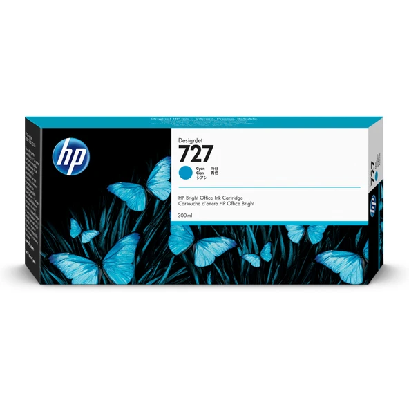 Tonersepeti Hp 727-F9J76A Mavi  Kartuş Y.K. ürün görseli 1