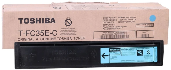Tonersepeti Toshiba T-FC35E Mavi  Fotokopi Toner ürün görseli 1