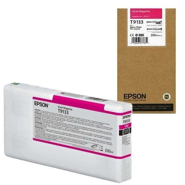Tonersepeti Epson T9133-C13T913300 Kırmızı  Kartuş ürün görseli 1
