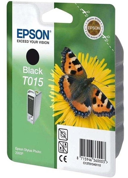 Tonersepeti Epson T015-C13T01540120  Siyah Kartuş ürün görseli 1