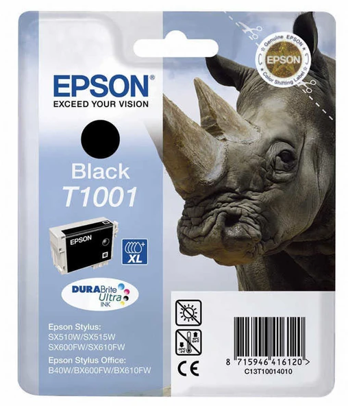 Tonersepeti Epson T1001 C13T10014020  Siyah Kartuş ürün görseli 1