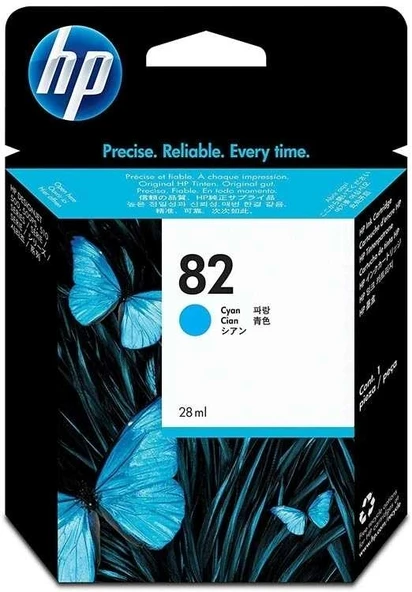 Tonersepeti Hp 82-CH566A  Mavi Kartuş ürün görseli 1