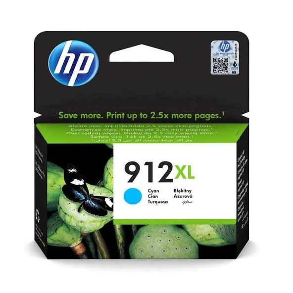Tonersepeti Hp 912XL-3YL81AE Mavi  Kartuş Yüksek Kapasiteli ürün görseli 1