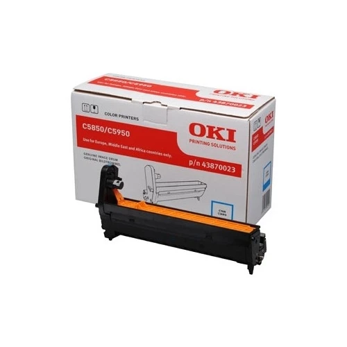 Tonersepeti Oki C5850-C5950 43870023 Mavi Drum Ünitesi ürün görseli 1