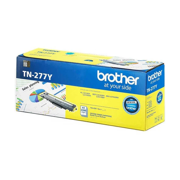 Tonersepeti Brother TN-277 Sarı  Toner Y.K. ürün görseli 1