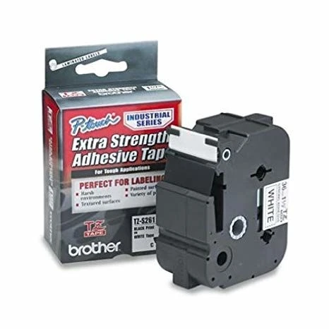 Tonersepeti Brother TZ-S261 Siyah Lamine Etiket (36mm) ürün görseli 1