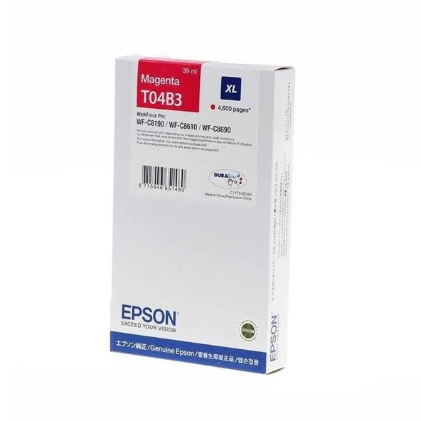 Tonersepeti Epson T04B3-C13T04B340 Yüksek Kapasiteli Kırmızı  Kartuş ürün görseli 1