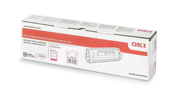 Tonersepeti OKI 47095702 Kırmızı  Toner C824DN C834DNW ürün görseli 1