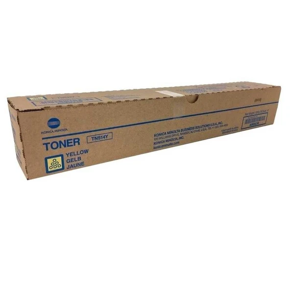 Tonersepeti Konica Minolta TN-514Y Sarı  Toner ürün görseli 1